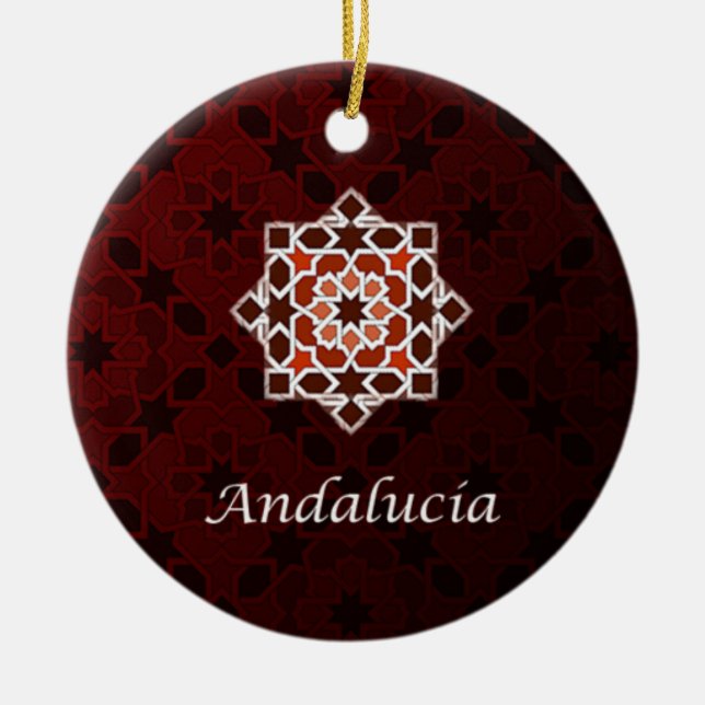 Andalusien Kunst des Kachels und der Keramik Ornament (Vorne)