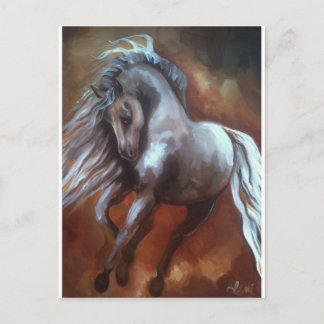 Andalusien Pferd von Leni Postkarte