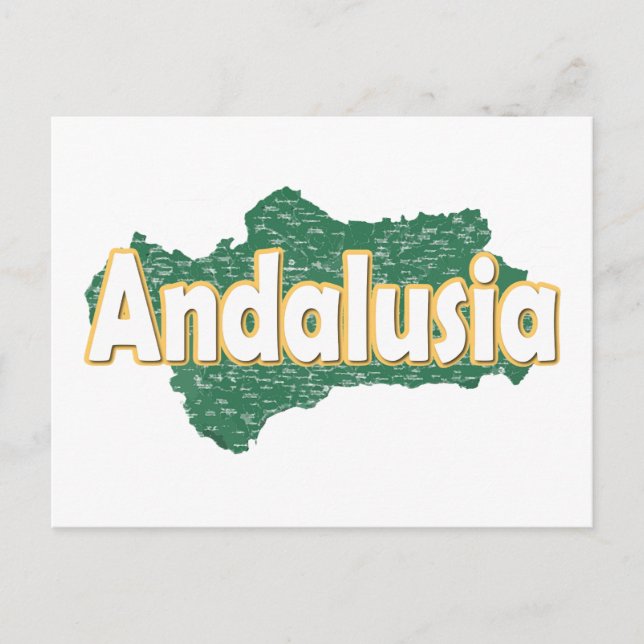 Andalusien Postkarte (Vorderseite)