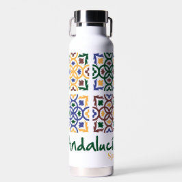 Andalusische Fliesen 3 Trinkflasche