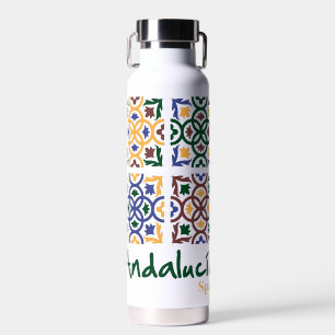 Andalusische Fliesen 3 Trinkflasche