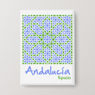 Andalusische Fliesen 7 Button