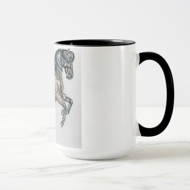 Andalusische PferdeTasse Tasse (Rechts)