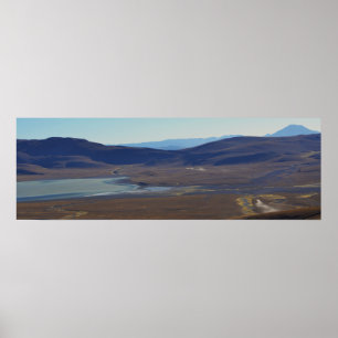Anden-Gebirge Panoramablick - Fotografie Poster
