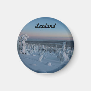 Andenken an Lappland Magnet