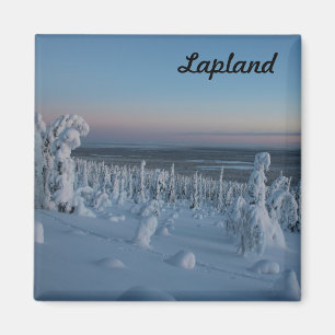 Andenken an Lappland Magnet