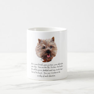 Andenken Cairn Terrier - Männlich Kaffeetasse