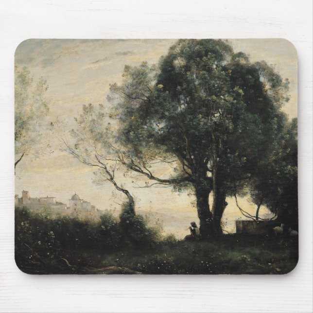 Andenken des Castel Gandolfo Mousepad (Vorne)