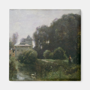 Andenken des Landhauses Borghese, 1855 Magnet