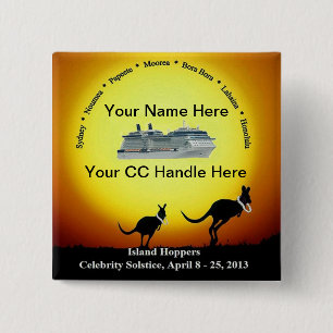 Andenken-Knopf Button