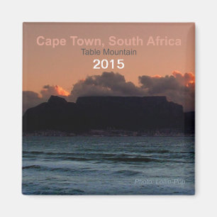 Andenken-Magnet-Änderungs-Jahr Cape Towns Magnet