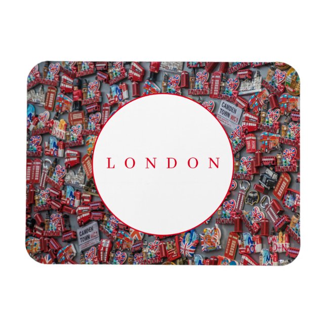 Andenken-Magnete in London - Kühlschrankmagnet Magnet (Horizontal)
