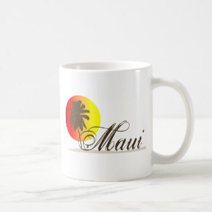 Andenken Mauis Hawaii Kaffeetasse