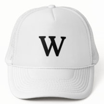 Andenken Monogramm Initial schwarz Geschenk