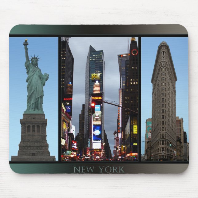 Andenken-Sehenswürdigkeit-Geschenk New York Mousepad (Vorne)