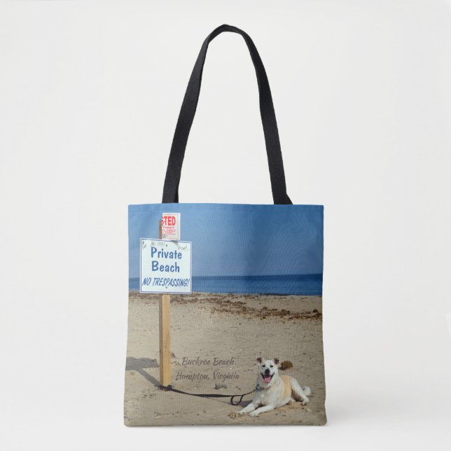 Andenken-Taschen-Tasche von Hampton, Virginia Tasche (Vorderseite)