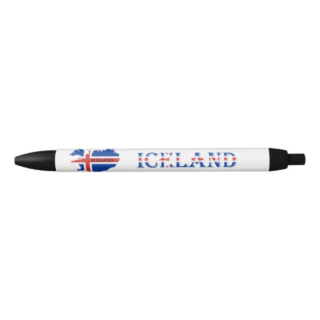Andenken von Island-Stift Kugelschreiber (Vorderseite)