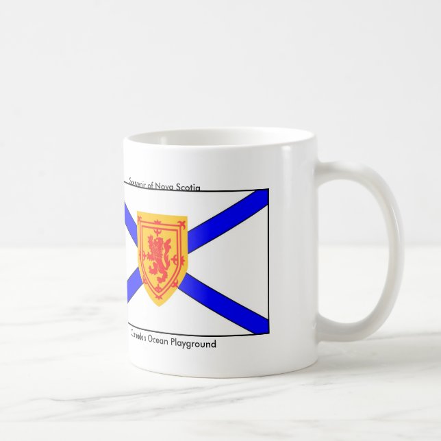 Andenken von Neuschottland Kaffeetasse (Rechts)