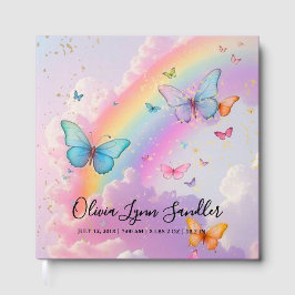 Andenken zur Pastell-Feier für Hochzeiten & Baby-S Gästebuch
