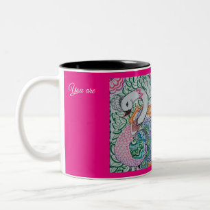 Andenken Zweifarbige Tasse