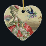 Andenkende Versailles Keramik Ornament<br><div class="desc">Andenkende Versailles, das bedeutet einfach übersetzte, dass Erinnerungen von Versailles eine Shabby Chiccollage vieler wunderbaren Vintagen Bilder sind, die das Wesentliche von alles erwähnen, das Versailles war, als die entthronte französische Königin Marie Antoinette, die nie einmal bestellte, das Wörter ` sie Kuchen essen ließ', war seine geliebte Geliebte. Es gibt...</div>