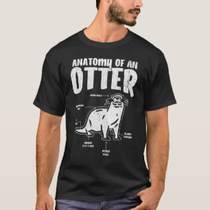 Andere Anatomie eines Niedlicheren Otters 3 T-Shirt