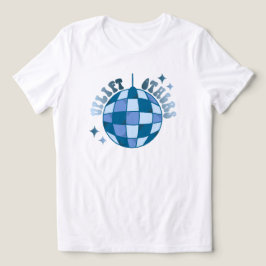 Andere aufmuntern - Disco Ball Helle Vibes Tri-Blend Shirt