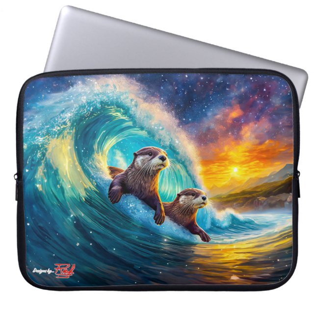 Andere Body Surfing Design von Rich AMeN Gill Laptopschutzhülle (Vorderseite)