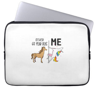 Andere Einhorn 60 Jahre alte Geburtstags- und Gesc Laptopschutzhülle