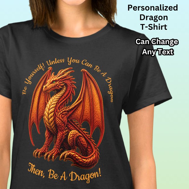 Ändere jeden Text, sei du selbst oder sei ein rote T-Shirt (Von Creator hochgeladen)