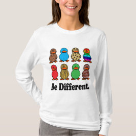 andere lustige Muster-Enten sein T-Shirt