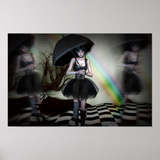 Andere Seite des Regenbogens Poster