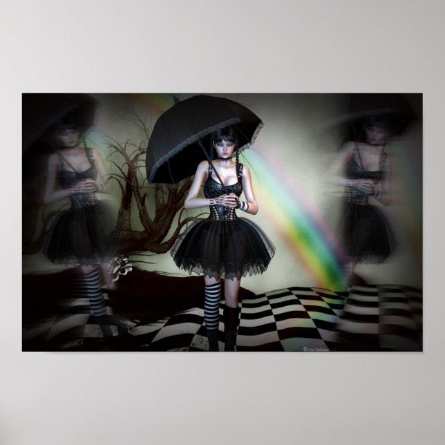 Andere Seite des Regenbogens Poster (Vorne)