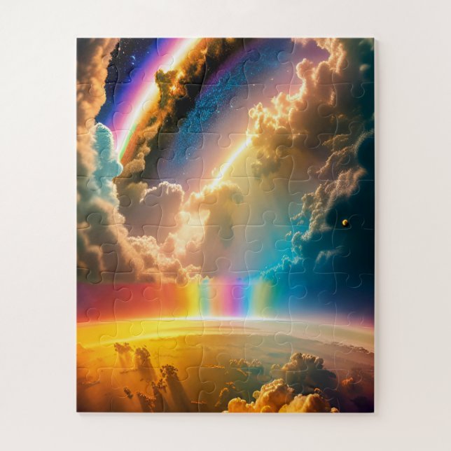 Andere Welt Regenbogen kosmische Magie im Fun Univ (Vertikal)