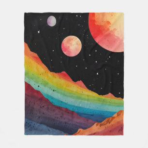 Andere Welten Fleecedecke