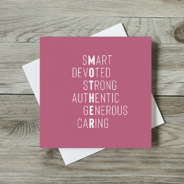 Andere Wörter Kreuzwortrezeption Rosa Gruß Karte