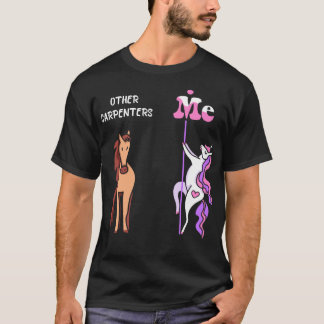 Andere Zimmerleute Me T-Shirt Einhorn penter Funny