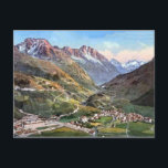 Andermatt, St. Gotthard 1924 Postkarte<br><div class="desc">Andermatt, St Gotthard 1924, Schweiz</div>