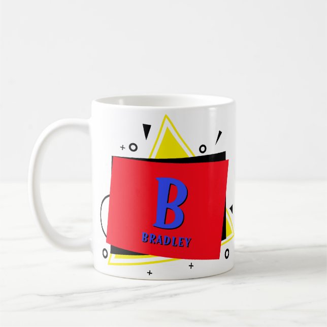 Ändern der Geometrie des Anfangsnamens A B C D E F Kaffeetasse (Links)