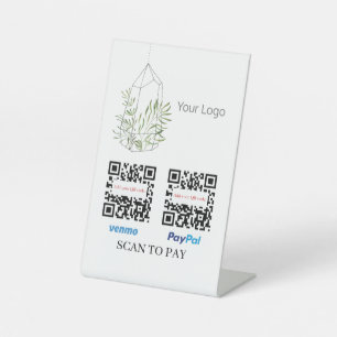Ändern der QR-Pflanze-Prüfung zur Bezahlung Ihres Sockelschild