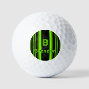 Ändern des anfänglichen Namens Grün und Schwarz St Golfball