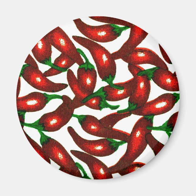 Ändern des Chilis Farbe Magnet (Vorne)