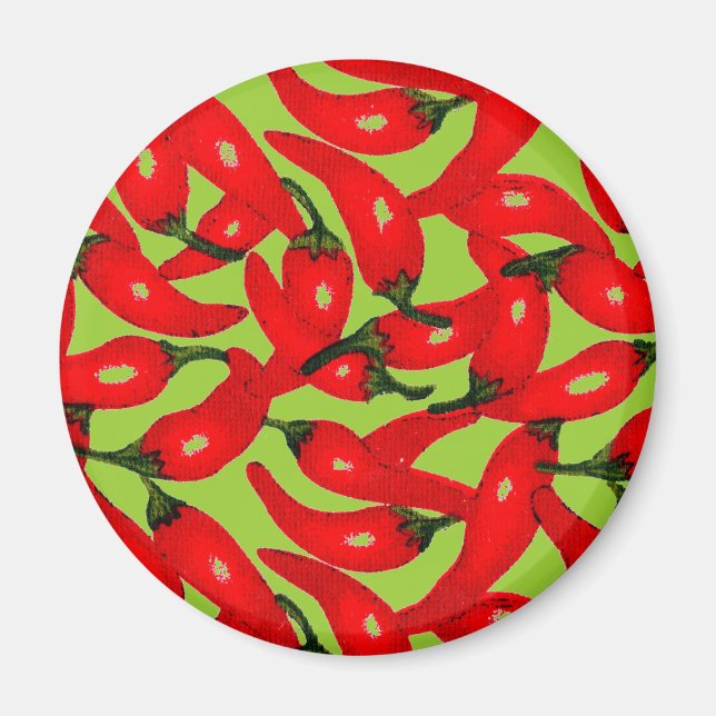 Ändern des Chilis Farbe Magnet (Vorne)