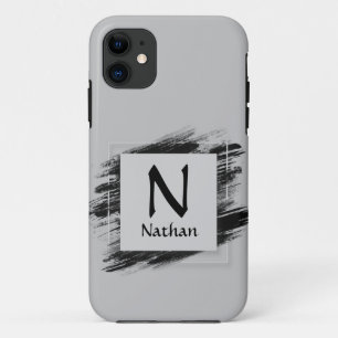 Ändern des ursprünglichen Namens Schwarzer Pinsel- Case-Mate iPhone Hülle