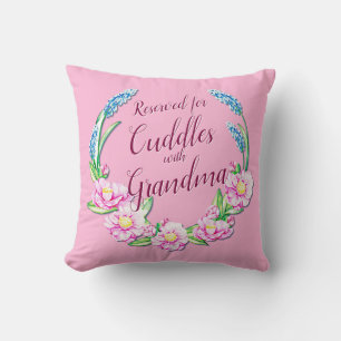 Ändern Sie ALLE Text Name reserviert Cuddles Oma Kissen