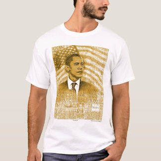 "Ändern Sie" Barack Obama GoldT - Shirt