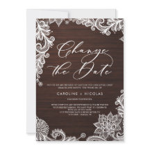 Ändern Sie das Datum, an dem das Rustikale Holz ve