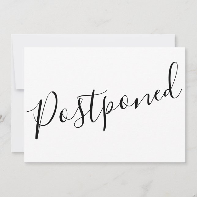 Ändern Sie das Datum, an dem das stornierte Ereign Einladung (Vorderseite)