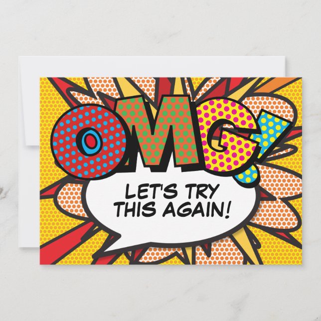 Ändern Sie das Datum, an dem der neue Plan Moderne Einladung (Vorderseite)