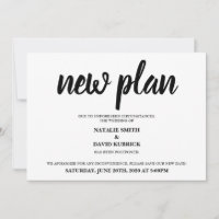 Ändern Sie das Datum der verzögerten Hochzeitsankü